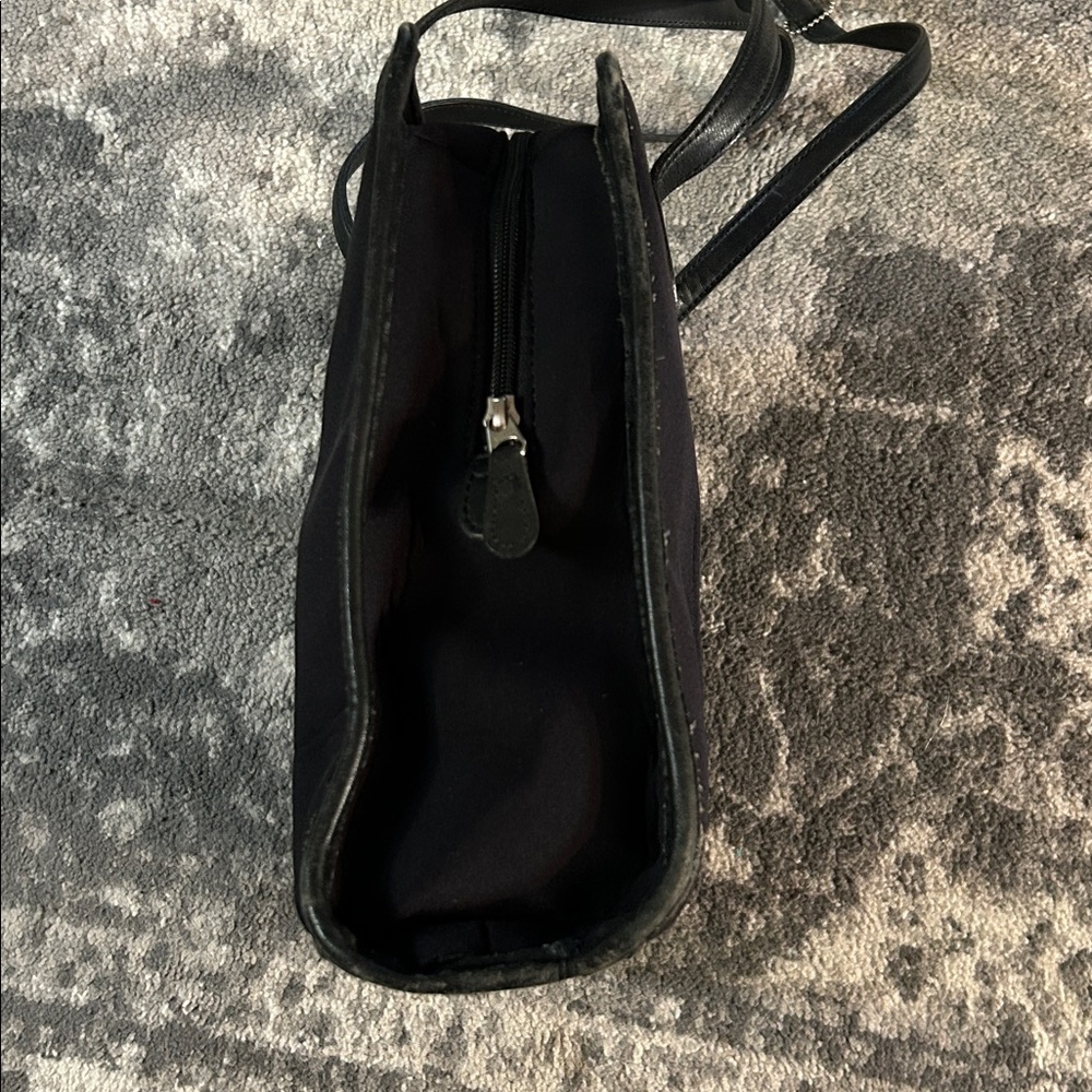 Vintage Coach Neoprene and Leather Shoulder Bag - Picture 5 of 10